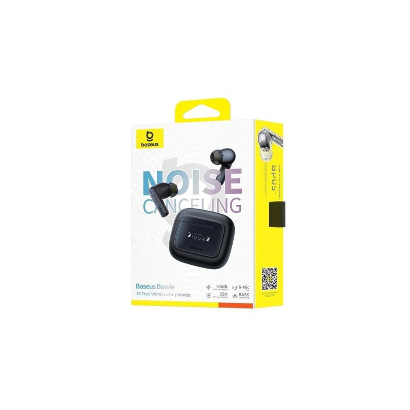 Baseus Bowie 35 - wireless TWS headphones, black