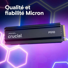 SSD diskas Crucial P510 2TB M.2 2280 PCI-E x4 Gen5 NVMe (CT2000P510SSD5) SSD diskas Crucial P510 2TB M.2 2280 PCI-E x4 Gen5 NVMe (CT2000P510SSD5)