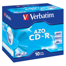 Verbatim Matricas CD-R AZO...