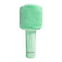 Denver KMS-30 Green Karaoke Mikrofons ar Bluetooth Skaļruni
