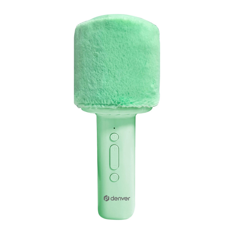 Denver KMS-30 Green Karaoke Mikrofons ar Bluetooth Skaļruni