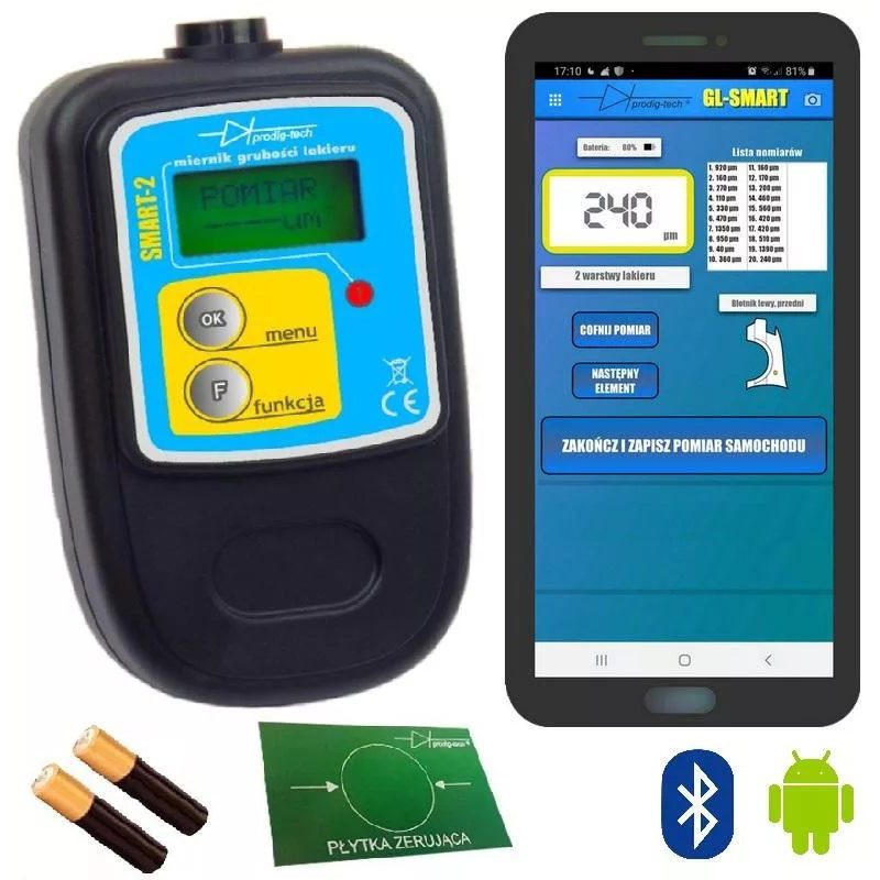 PRODIG-TECH GL-SMART-2 Paint Thickness Gauge 0-2000 µm