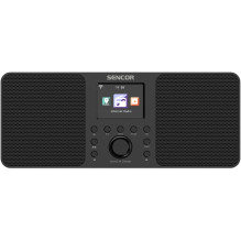 SENCOR SIR 6100WDB interneta radio ar DAB+, FM, Wi-Fi, Bluetooth, USB, 2x10W, balts