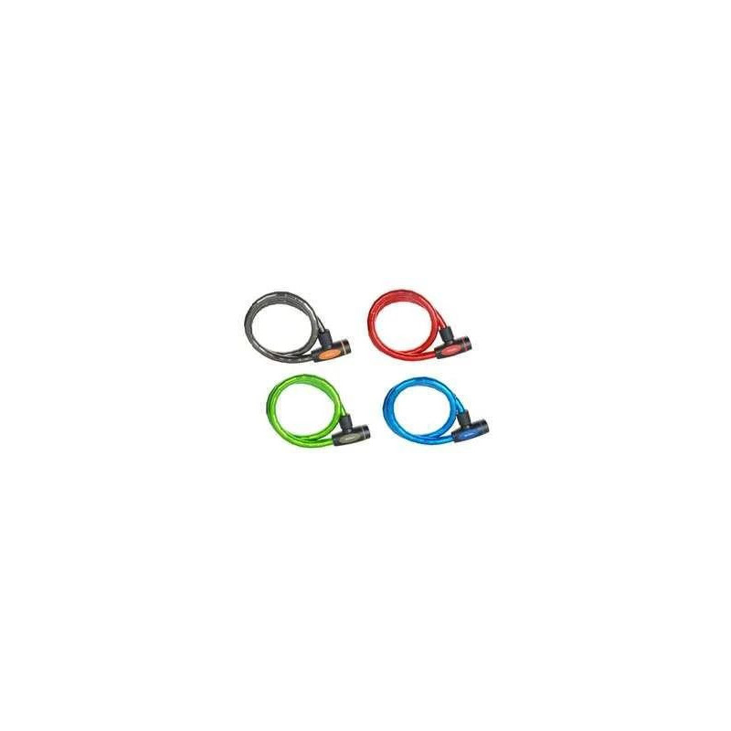 Master Lock 8228EURDPRO regulējams troses slēdzene, 1,8 m, melna