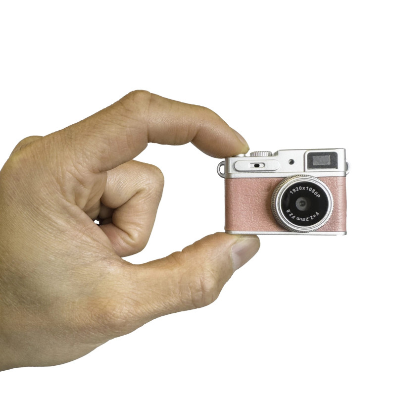 Denver DMC-1203RO Rozā 12MP digitālā kamera ar 1,77 collu LCD, 4x digitālo tālummaiņu, MicroSD slotu un tīmekļa kameras 