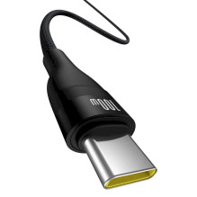 Baseus Flash 2 USB-A - USB-C cable 100W 2m / black Baseus Flash 2 USB-A - USB-C cable 100W 2m / black