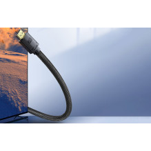 Baseus didelės raiškos serijos HDMI laidas HDMI 2.1 8K 60Hz 3D HDR 48Gbps 2m / Juodas