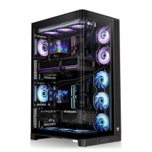 Thermaltake Full Bokšto tipo korpusas CAPO X Black (CA-12D-00S1WN-00) Thermaltake Full Bokšto tipo korpusas CAPO X Black (CA-12D-00S1WN-00)