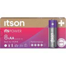 ITSON LR6IPO / 8CB sārma AA...