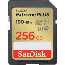 „Extreme PLUS SDXC“ 256GB...