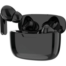 2GO TWS Dynamic bezvadu ausu aizbāžņi ar Bluetooth, zvanu un mūzikas atskaņošanai, melni 797340