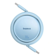 C tipo kabelis - C tipo Baseus Free2Draw spyruoklinis 480mb / s, 100W, 1m, Blue C tipo kabelis - C tipo Baseus Free2Draw spyruoklinis 480mb / s, 100W, 1m, Blue