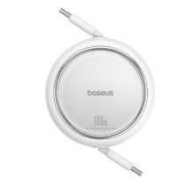 Baseus kabelis C tipo - C tipo Free2Draw velkamas 480mb / s, 100W, 1m, baltas (P10364500211-00) Baseus kabelis C tipo - C tipo Free2Draw velkamas 480mb / s, 100W, 1m, baltas (P10364500211-00)