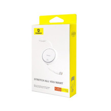 Baseus kabelis C tipo - C tipo Free2Draw velkamas 480mb / s, 100W, 1m, baltas (P10364500211-00) Baseus kabelis C tipo - C tipo Free2Draw velkamas 480mb / s, 100W, 1m, baltas (P10364500211-00)