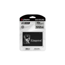 Kingston KC600 / 512 GB / SSD / 2.5" / SATA / 5R