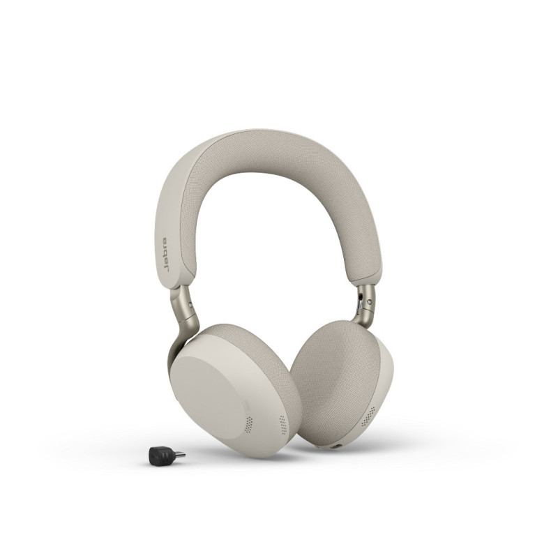 Headset Jabra Evolve3 75 UC Stereo warm grey with Link 390c