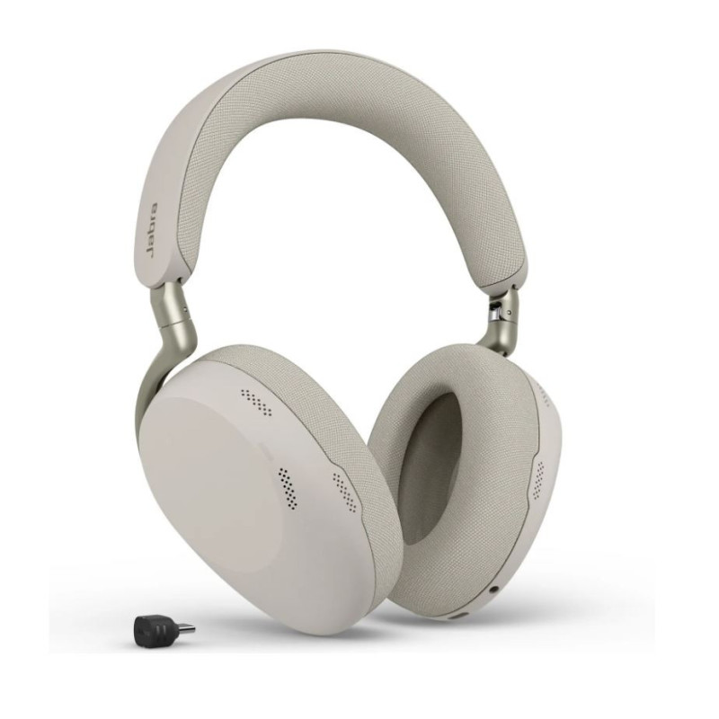 Headset Jabra Evolve3 85 UC Stereo warm grey with Link 390c