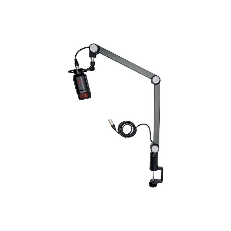 THRONMAX Caster Stand XLR mikrofona statīvs ar paralelograma atsperu sistēmu
