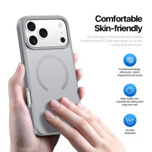 Dux Ducis Apacer iPhone 18 Pro Max Yind Hybrid Case with MagSafe Grey Dux Ducis Apacer iPhone 18 Pro Max Yind Hybrid Case with MagSafe Grey