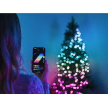 Kalėdinė girlianda - Twinkly Strings 750 RGB Black Lights, 60 m, 750 LED, IP44, Wi-Fi, Bluetooth