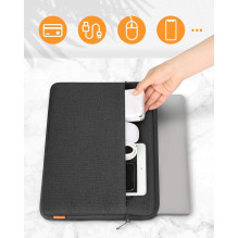 Nešiojamojo kompiuterio dėklas - Inateck LB01005-14, 14", Juodas