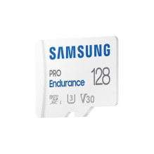"MicroSD" kortelė - Samsung PRO Endurance 128 GB Balta
