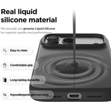 "TM MagSafe Silicone" skirtas iPhone 18 Pro / Black /