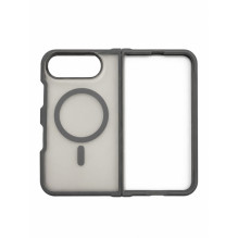 Evelatus Apple iPhone Duo Silver-Shield Skin Feel 2-in-1 MagSafe Case Smoke Grey
