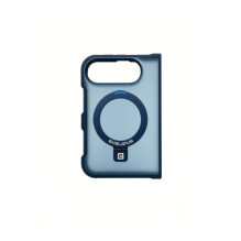Evelatus Apple iPhone Duo Shield Case With MagSafe &amp; Stand Matte Ring Navy Blue