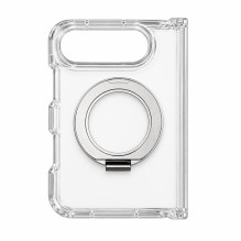 Evelatus Apple iPhone Duo Hybird Case With Magsafe PC+TPU 360 Metal Stand Transparent
