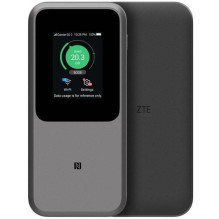 ZTE MU5120 5G WiFi 6 mobilusis viešosios interneto prieigos taško maršrutizatorius (10 000 mAh, jutiklinis ekranas)