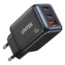 USB Įkroviklis - UNITEK P1130ABK01-EU, 65 W, Juodas USB Įkroviklis - UNITEK P1130ABK01-EU, 65 W, Juodas