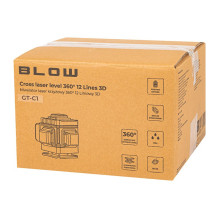 Lazerinis nivelyras - BLOW GT-C1 12 linijų žalias juodas