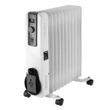 Alyvinis radiatorius - NEO TOOLS 2 500 W, 11 sekcijų, baltas