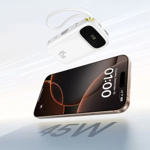 Išorinė baterija - Baseus EnerFill FC31 QPow3 10 000 mAh 45 W Balta Išorinė baterija - Baseus EnerFill FC31 QPow3 10 000 mAh 45 W Balta