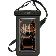 Telefono dėklas - Tech-Protect UWC7 6,9″ Vandeniui Atsparus Dėklas IPX8 20 m Su Plūduriuojančiais Kraštais