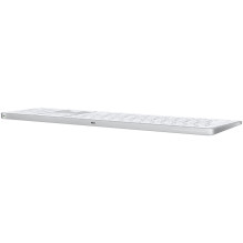 Klaviatūra - Apple Magic Keyboard Su Touch ID Ir Skaičių Klaviatūra, Rusiškas Išdėstymas, Balta