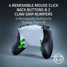 Belaidis žaidimų valdiklis - Razer Raiju V3 Pro, balta, 258 g, 36 val. baterijos veikimo laikas