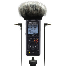 Garso įrašymo įrenginys - OM System LS-P5 rinkinys, 96 kHz / 24 bitų PCM, Bluetooth, USB mikrofono palaikymas