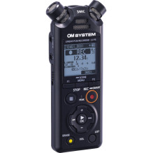 Garso įrašymo įrenginys - OM System LS-P5 rinkinys, 96 kHz / 24 bitų PCM, Bluetooth, USB mikrofono palaikymas