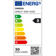 LED prožektorius - Omega 30 W 4200 K 43861