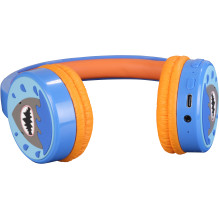 Belaidės Ausinės - Denver BTH-107BU, Mėlynos, Bluetooth 5.3, 85 dB, 24 Val., Laidinė Jungtis, Mikrofonas