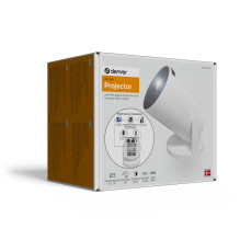 Projektorius - Denver PR-1500 180° Pasukama Galvutė, "Full HD", 17-120 Colių Ekranas, HDMI, USB-A, Bluetooth