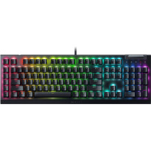 Gaming keyboard - Razer BlackWidow V4 X NO with green switches, macro keys, Chroma RGB lighting