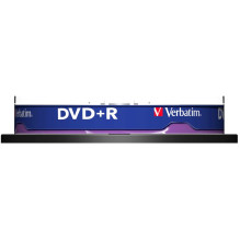 DVD+R Diskas - Verbatim DVD+R 4,7 GB 16x 10 Vnt. Matinis sidabras DVD+R Diskas - Verbatim DVD+R 4,7 GB 16x 10 Vnt. Matinis sidabras