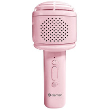 Karaoke Microphone - Denver KMS-30 5 W 1,200 mAh Bluetooth 5.0 Pink Karaoke Microphone - Denver KMS-30 5 W 1,200 mAh Bluetooth 5.0 Pink