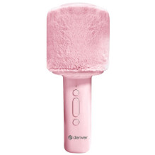 Karaoke Microphone - Denver KMS-30 5 W 1,200 mAh Bluetooth 5.0 Pink Karaoke Microphone - Denver KMS-30 5 W 1,200 mAh Bluetooth 5.0 Pink