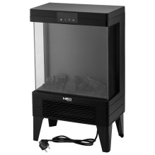 Electric fireplace - NEO TOOLS 2000 W Black