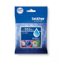 Ink cartridge - Brother LC552XLC Cyan 1,500 pages Ink cartridge - Brother LC552XLC Cyan 1,500 pages