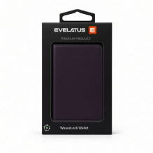 Evelatus universali magnetinė piniginė su stovu, violetinė Evelatus universali magnetinė piniginė su stovu, violetinė